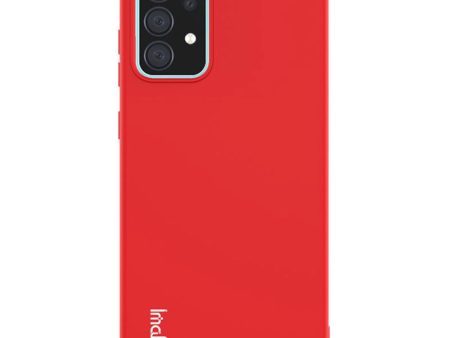 Samsung Galaxy A52s (5G)   A52 (4G   5G) IMAK UC-2 Series Fleksibel Plastik Cover - Rød on Sale