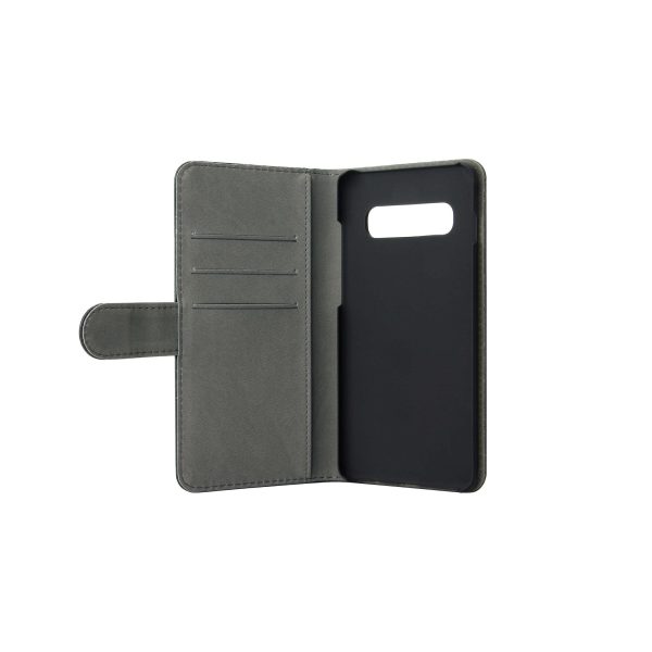 Samsung Galaxy S10+ (Plus) Gear Wallet - Læder Cover m. Pung - Sort Online