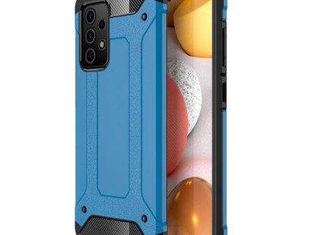 Samsung Galaxy A72 (4G   5G) Armor Guard Håndværker Cover - Blå For Sale