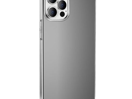 iPhone 13 Pro Max Hoco Fleksibel Plastik Cover - Smokey Transparent For Sale