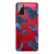 Samsung Galaxy A02s Fleksibel Plastik Cover - Sommerfugle Print For Sale