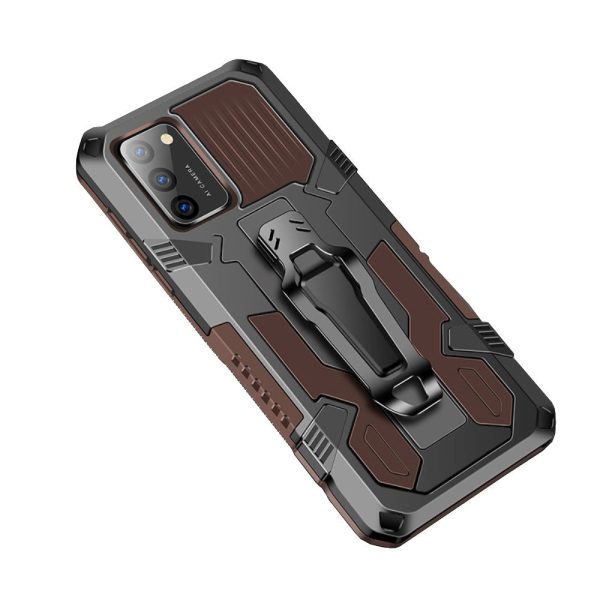 Samsung Galaxy A02s Hybrid Håndværker Cover m. Clip - Sort   Coffee Supply