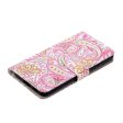 Samsung Galaxy S21+ (Plus) Læder Cover m. Pung - Paisley Flower For Discount