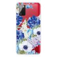 Samsung Galaxy A02s Fleksibel Plastik Cover - Blomster Print Discount