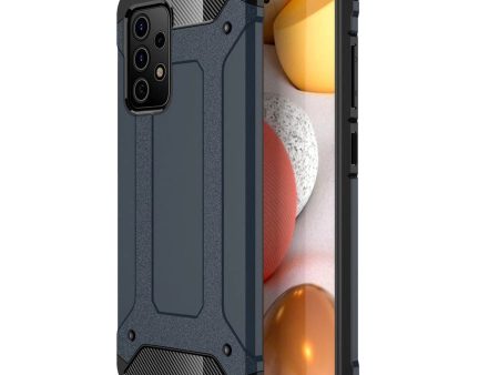 Samsung Galaxy A72 (4G   5G) Armor Guard Håndværker Cover - Mørkeblå Online