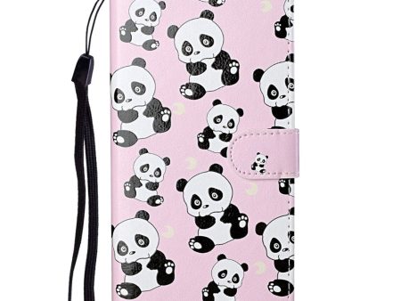 Samsung Galaxy S21+ (Plus) Læder Cover m. Pung - Pandabjørne Fashion