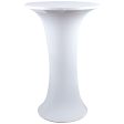 (6) Club Scene Highboy Tables w White Scrim+Carry Bag+DJ Facade+(2) Totem Stands For Cheap