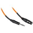 8 Rockville RCXFB6O Orange 6  Female REAN XLR to 1 4   TRS Balanced Cables OFC Supply