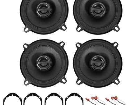 Alpine S 5.25  Front+Rear Speaker Replacement For 08-10 Ford F-250 350 450 550 Online Sale