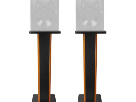 (2) Rockville 28  2-Tone Studio Monitor Speaker Stands For Mackie MR824 Monitors Fashion