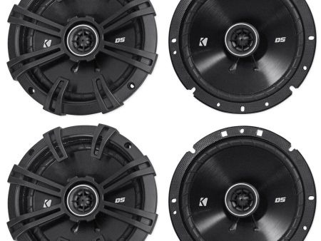 (4) Kicker 43DSC6704 DSC670 240 Watt 6.75  2-Way Car Audio Speakers 4-Ohm DS670 Online Hot Sale