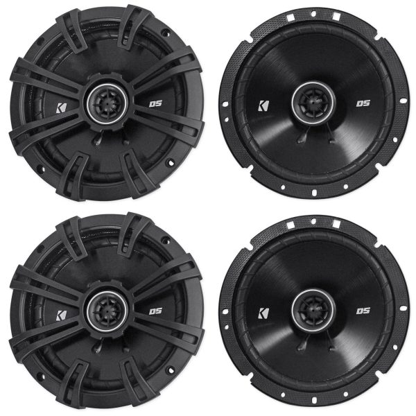 (4) Kicker 43DSC6704 DSC670 240 Watt 6.75  2-Way Car Audio Speakers 4-Ohm DS670 Online Hot Sale