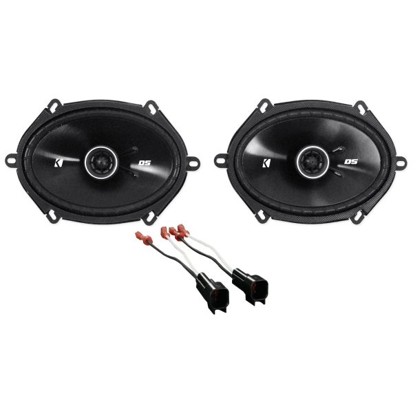 Kicker 6x8  Front Factory Speaker Replacement Kit For 1999-02 Lincoln Navigator Online Hot Sale