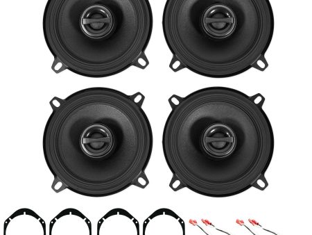 Alpine S 5.25  Front+Rear Speaker Replacement Kit For 98-01 Ford Explorer Hot on Sale