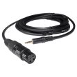 Rockville RXLR-AUX Cable to Turn any XLR Microphone into a Mic for PC Computers Sale