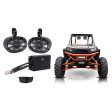 2) Kicker 6x9 Tower Speakers+Amplifier+Bluetooth Controller Polairs RZR ATV UTV Online now