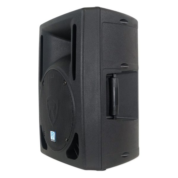 2 Rockville RPG10BT 10  600w DJ PA Speakers+Bluetooth+LED Stands+Facade+2 Mics Cheap