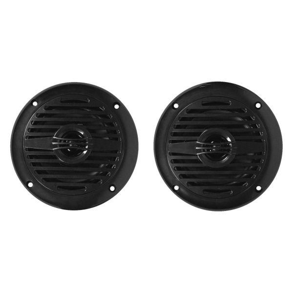 (4) Rockville 4  Chrome Tower Speakers+Memphis Amp+Bluetooth For ATV UTV Cart Discount