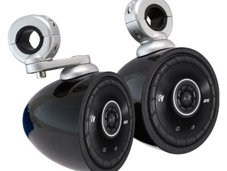 Pair Kicker DSC40 4  120 Watt Mini Wakeboard Tower Speakers For ATV UTVCART Discount