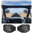 SSV 6.5  Swivel Roll Bar + Soundbar Speakers For 2017-Up Jeep Wrangler JL 4 Door Online Sale