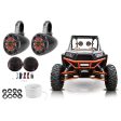 Pair KICKER 6.5  LED Tower Speakers+2) 6.5 Speakers For Polaris RZR ATV UTV Cart Online now