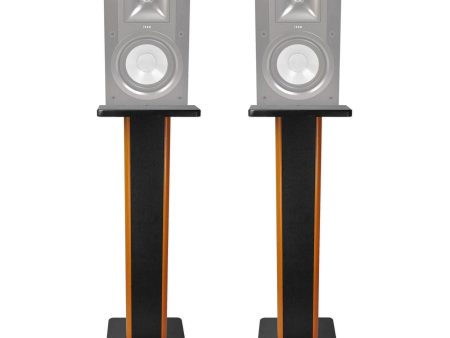 Pair 28  2-Tone Speaker Stands For Klipsch KB-15 Bookshelf Speakers For Cheap