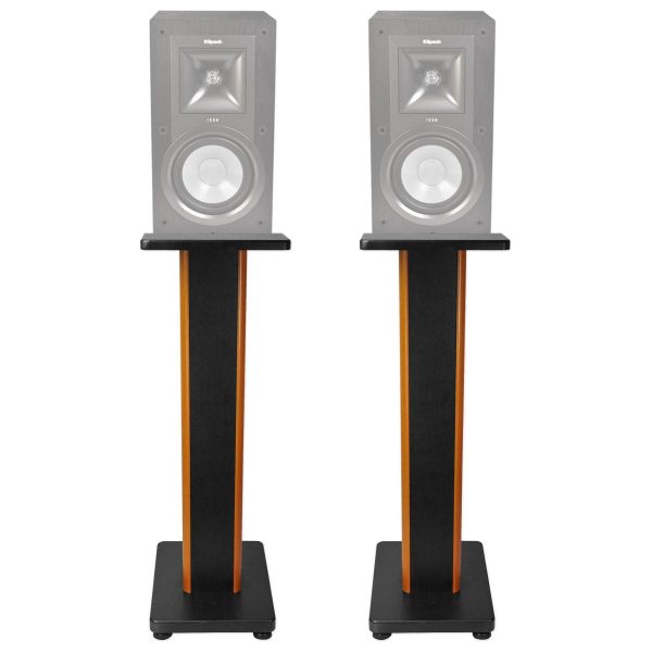 Pair 28  2-Tone Speaker Stands For Klipsch KB-15 Bookshelf Speakers For Cheap