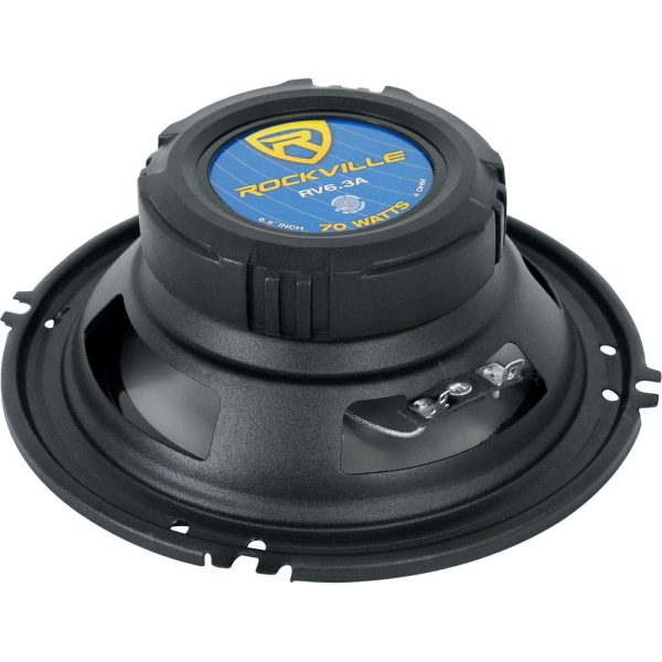 Rockville 6.5  Rear Speaker Replacement For 1996-2001 INFINITI I30 For Discount