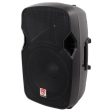 2 Rockville SPGN124 12  1200w DJ PA Speakers+Stands w LED s+Remote+Cables+Facade Sale