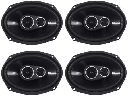 (4) Kicker 43DSC69304 DSC6930 6x9 360 Watt 3-Way Car audio Speakers 4-Ohm DS693 Hot on Sale