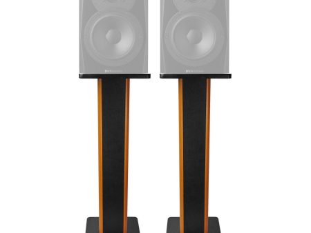 (2) Rockville 28  2-Tone Studio Monitor Speaker Stands For Dynaudio LYD 5 Hot on Sale