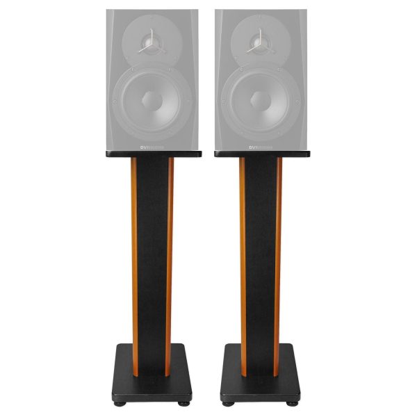 (2) Rockville 28  2-Tone Studio Monitor Speaker Stands For Dynaudio LYD 5 Hot on Sale