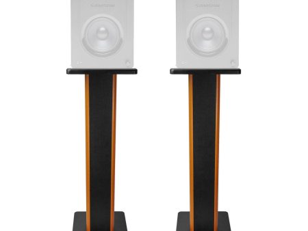 (2) Rockville 28  2-Tone Studio Monitor Speaker Stands For Samson M50 Monitors on Sale