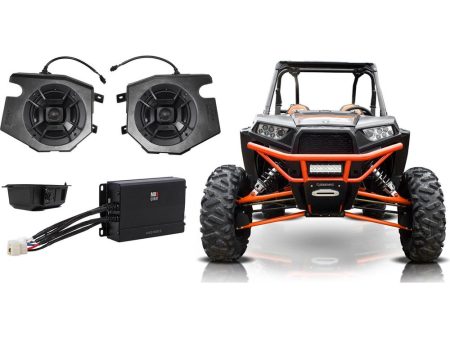 Polk Speakers for 2014-18 Polaris RZR 1000 900S Turbo+Pods+Amp+Pre-Amp Control For Discount