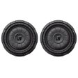 2) Kicker 43CVT104 COMPVT 10  1600 Watt Shallow Slim Car Subwoofers Subs CVT10-4 Online