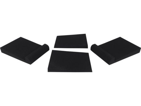 2) Rockville Foam Isolation Pads For Mackie MR824 Studio Monitor Speakers For Sale