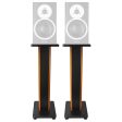 (2) Rockville 28  2-Tone Studio Monitor Speaker Stands For Dynaudio BM5 MKIII Hot on Sale