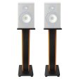 (2) Rockville 28  2-Tone Studio Monitor Speaker Stands For Focal Shape 50 Online Hot Sale