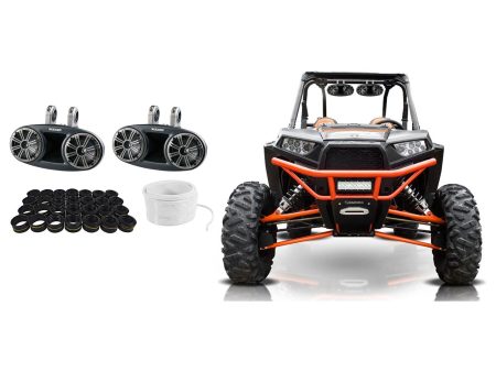 Kicker 6.75  300w Rollbar Rollcage Tower Speakers For Polaris ATV UTV RZR CART Online Hot Sale