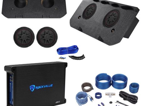 EXT 12  Kicker Subs+Amp+Box+Wires For 02-13 Chevy Avalanche, Cadillac Escalade Discount