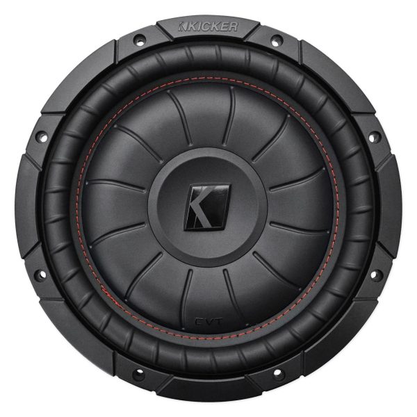 Kicker 43CVT104 COMPVT 800w 10  Slim Subwoofer+Ported Sub Box+Amplifier+Wire Kit Hot on Sale