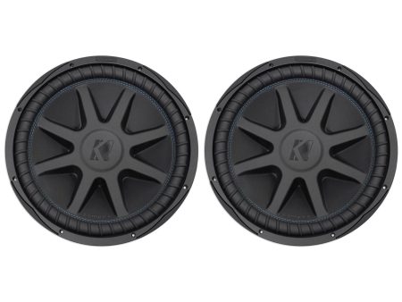 (2) Kicker 44CVX152 Comp VX CVX 15  4000w Car Subwoofers Subs CVX15-4 44CVX15-4 For Cheap