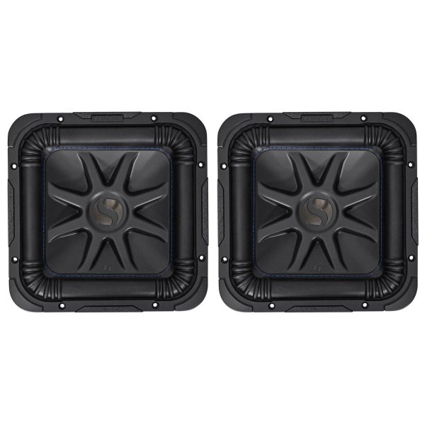 (2) Kicker L7S104 10  2400w Solobaric L7S Car Subwoofers Solo-Baric 44L7S10-4 Supply