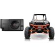 2014-2015 Polaris RZR XP1000 XP1000-4 Behind Seat 10  600w Subwoofer+Enclosure For Sale