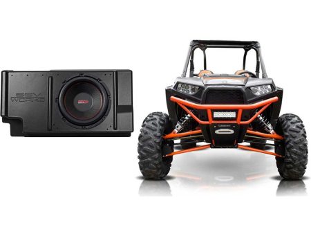 2014-2015 Polaris RZR XP1000 XP1000-4 Behind Seat 10  600w Subwoofer+Enclosure For Sale