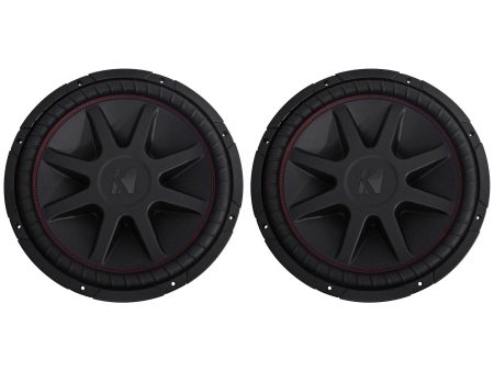 (2) Kicker 43CVR152 COMPVR 15  2000 Watt Car Audio Subwoofers Subs CVR15-2 Supply