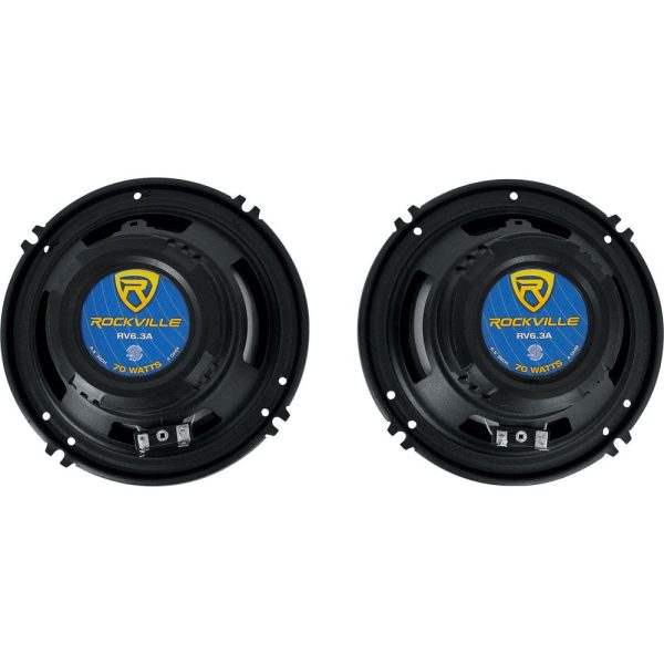 Rockville 6.5  Rear Speaker Replacement For 2003-2008 INFINITI FX35 FX45 Online now