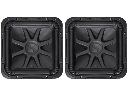 (2) Kicker L7S122 12  3000w Solobaric L7S Car Subwoofers Solo-Baric 44L7S12-2 Sale