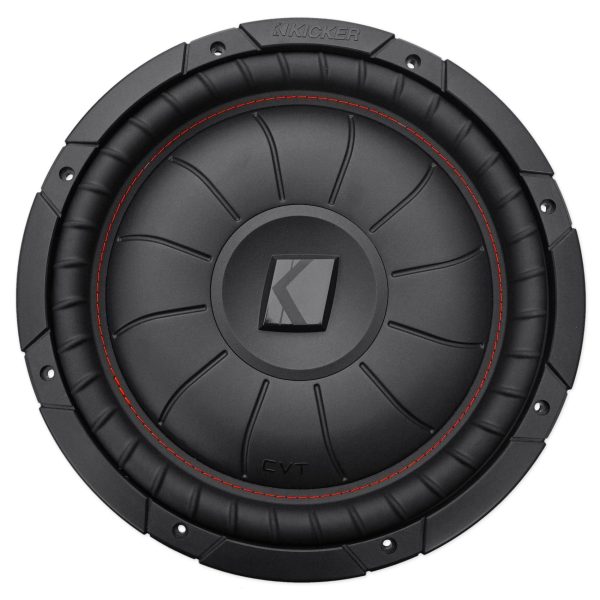 (2) Kicker 43CVT124 COMPVT 12  1600 Watt Car Subwoofers+Vented Sub Box Enclosure Sale