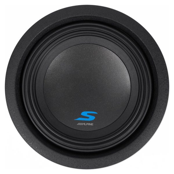 (2) ALPINE S-W8D2 8  900 Watt Car Audio Subwoofers+Vented Sub Box Enclosure Hot on Sale